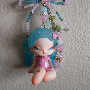 Dodo Nami Custom Keychain Has Heart Clasp For Purse